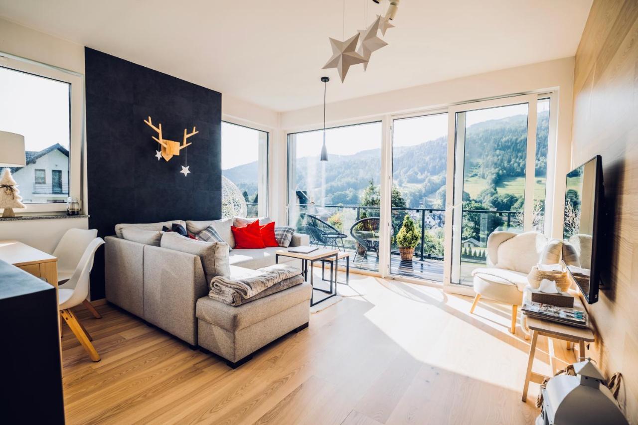 Widokowy Apartament Jodlowa Ski&Bike Szczyrk Exteriör bild