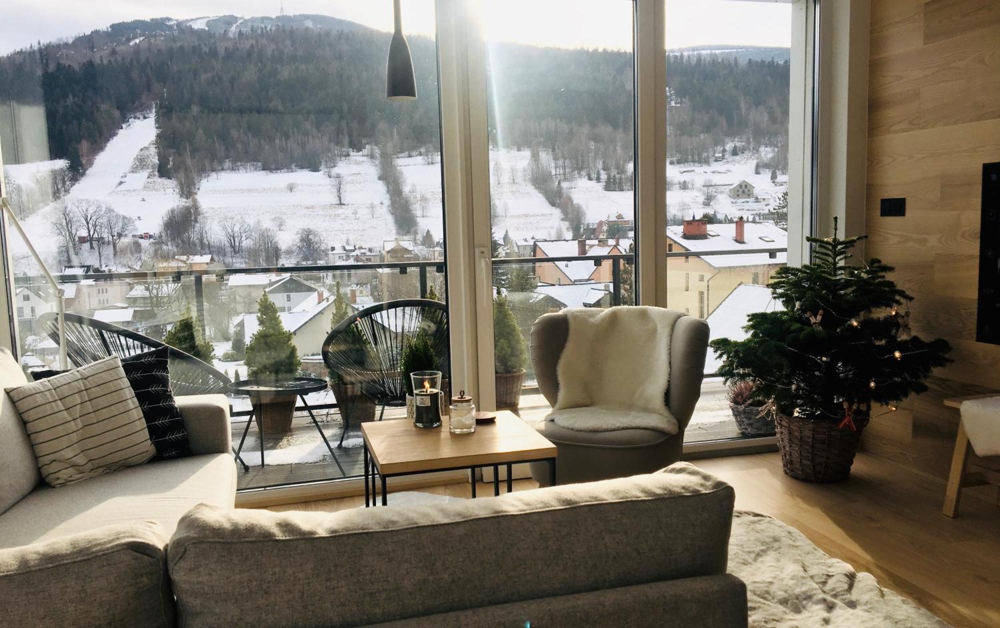 Widokowy Apartament Jodlowa Ski&Bike Szczyrk Exteriör bild