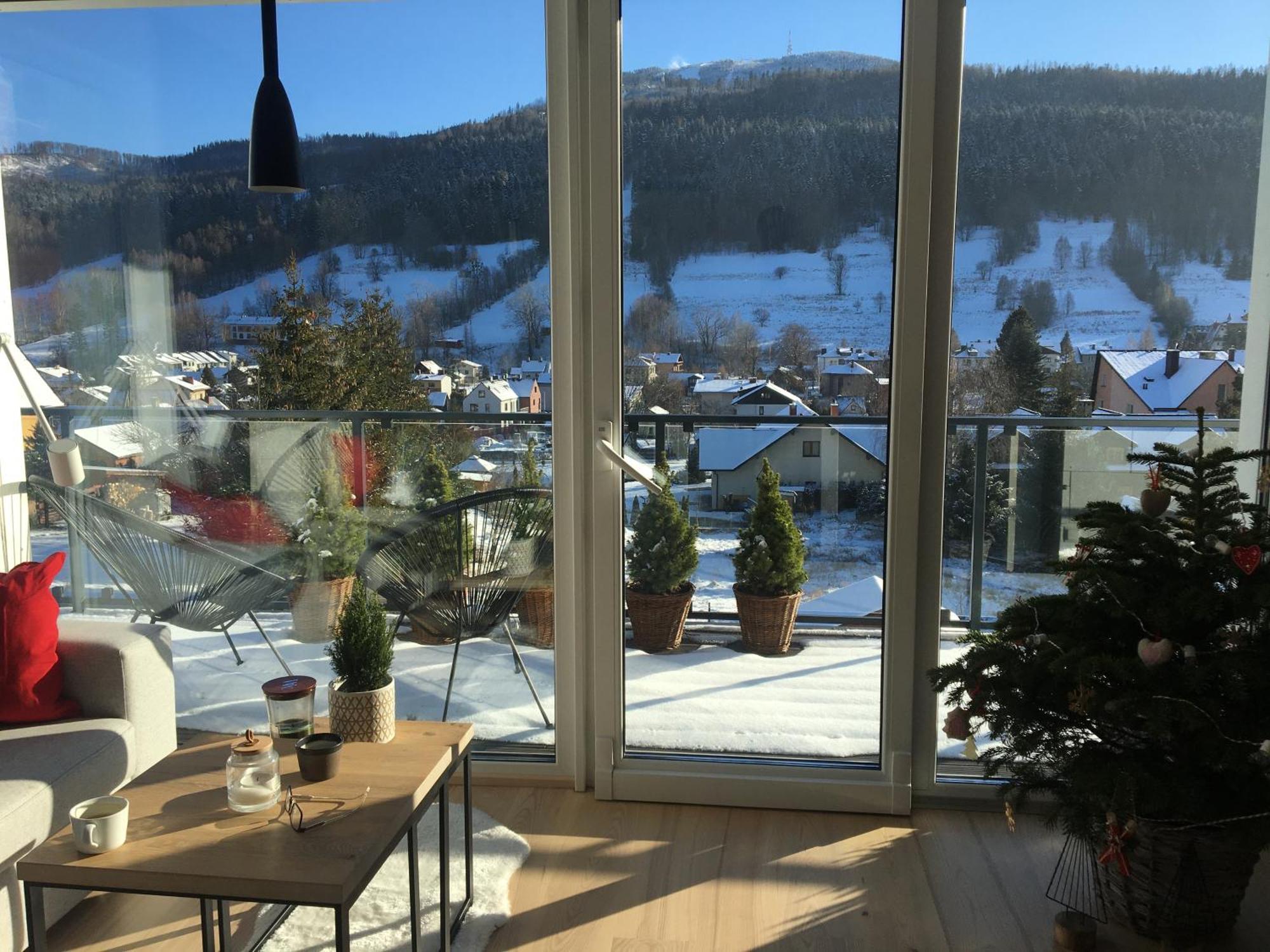 Widokowy Apartament Jodlowa Ski&Bike Szczyrk Exteriör bild
